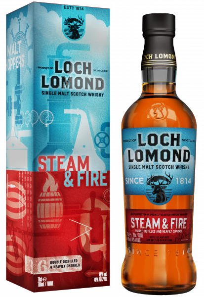 Loch Lomond Steam and Fire Whisky, 0,7 l