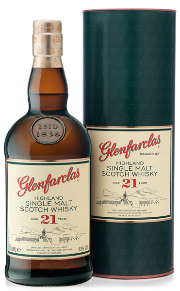 Glenfarclas 21Jahre. Single Malt Whisky, 0,7 l