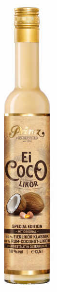 Prinz Ei Coco Likör, 0,5 l