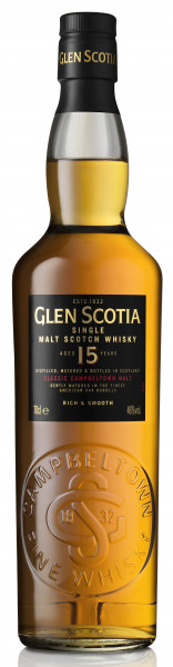 Glen Scotia Whisky 15 Jahre, 0,7 l